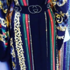 Kaftan Farasha Caftan Long Maxi Dress Abaya Jalabiya